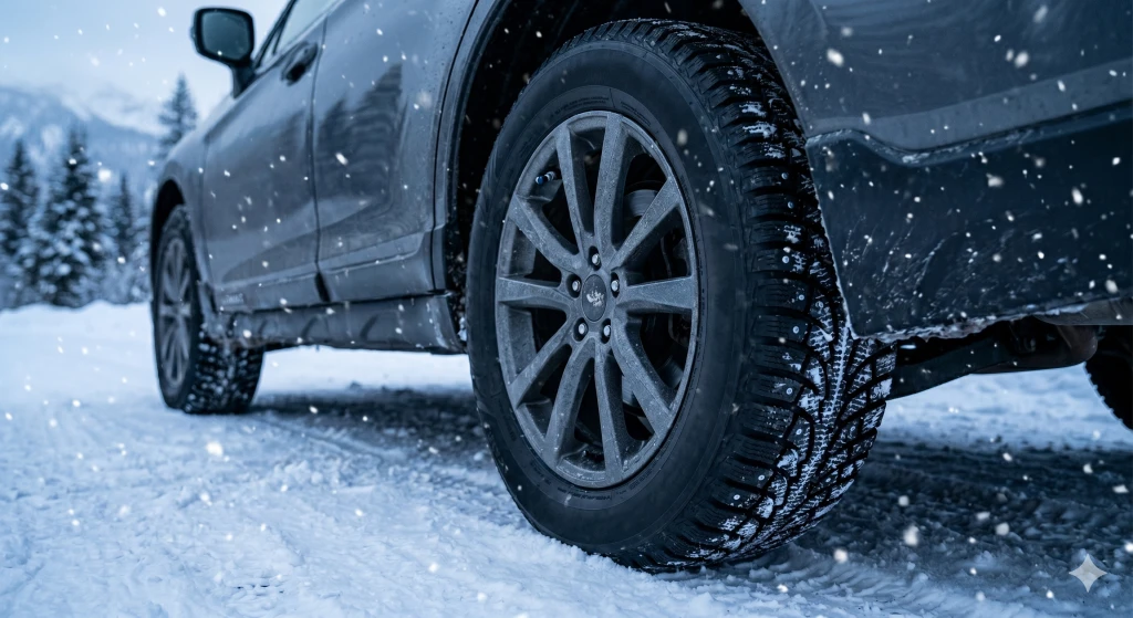 Як підібрати зимову резину: протектор, температура, шипи